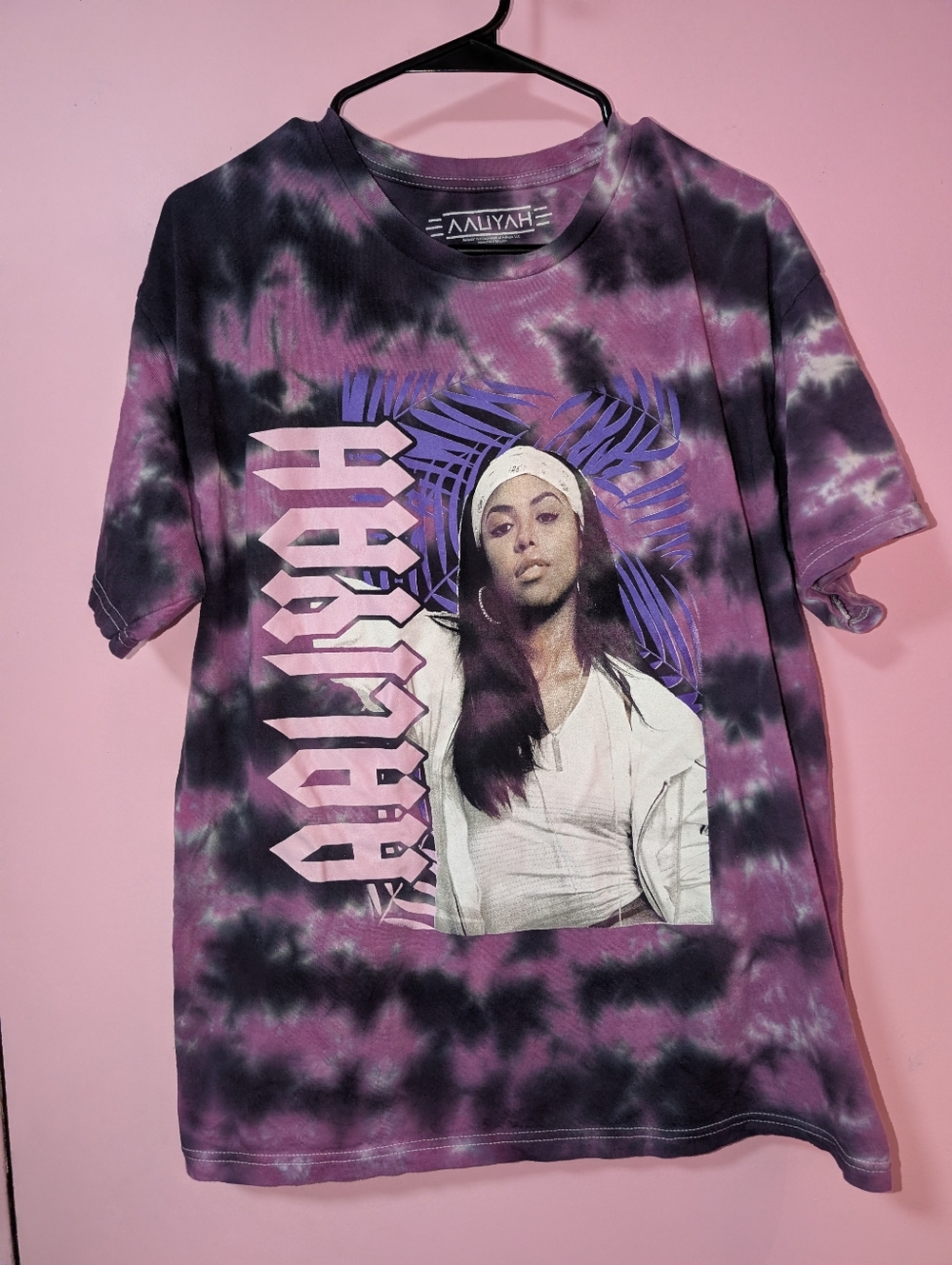 Aaliyah Graphic Tie-Dye T-Shirt